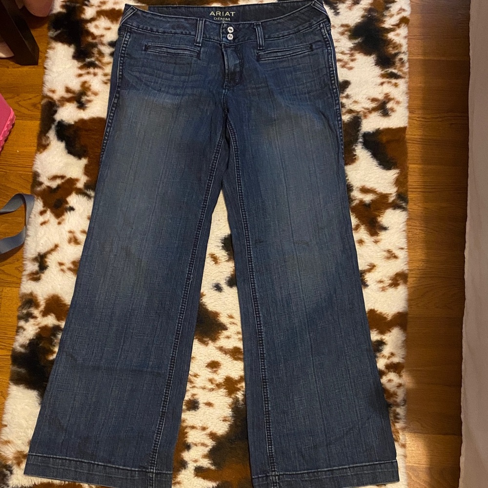 Ariat Women's Dark Blue Flare Jeans